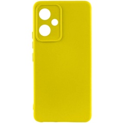 Чехол Silicone Cover Lakshmi Full Camera (A) для Xiaomi Redmi 12 Желтый / Flash