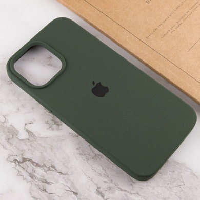 Чохол Silicone Case Full Protective (AA) для Apple iPhone 15 Plus (6.7"), Зелений / Cyprus Green