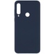 Чохол Silicone Cover Full without Logo (A) для Huawei Y6p, Синій / Midnight Blue