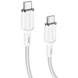 Дата кабель Borofone BX90 Cyber USB to Type-C (1m), White