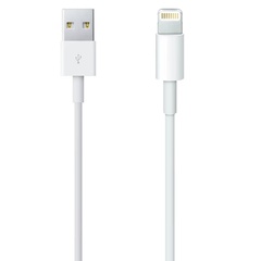 Дата кабелю Apple Lightning to USB 2m (Original) (MD819ZM/A), Білий