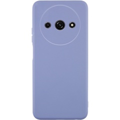 Силиконовый чехол Candy Full Camera для Xiaomi Redmi A3 Голубой / Mist blue