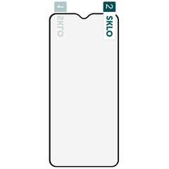 Гнучке захисне скло SKLO Nano (тех.пак) для Xiaomi Mi 10 Lite, Чорний