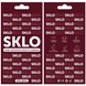 Защитное стекло SKLO 3D (full glue) для Xiaomi Redmi 12 / Poco M6 Pro Черный