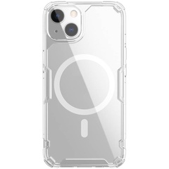 TPU чехол Nillkin Nature Pro Magnetic для Apple iPhone 15 Plus (6.7") Бесцветный (прозрачный)