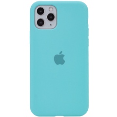 Чехол Silicone Case Full Protective (AA) для Apple iPhone 11 Pro Max (6.5") Синий / Deep navy