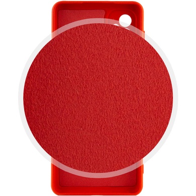 Чехол Silicone Cover Lakshmi Full Camera (A) для Motorola Moto G24 Красный / Red