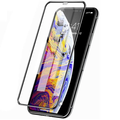 Захисне кольорове скло Mocoson 5D (full glue) для Apple iPhone 12 mini (5.4")