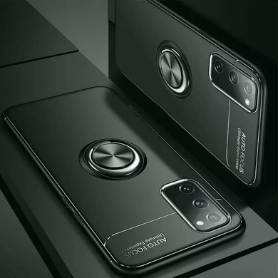 TPU чохол Deen ColorRing під магнітний тримач (opp) для Samsung Galaxy S20 FE