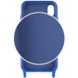 Чехол TPU two straps California для Apple iPhone XR (6.1") Синий / Iris