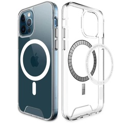 Чохол TPU Space Case with MagSafe для Apple iPhone 11 Pro Max (6.5"), Прозрачный