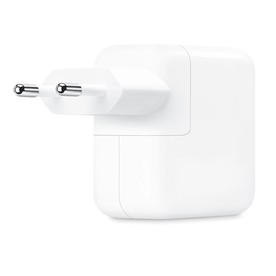 СЗУ 35W Dual USB-C Port Power Adapter for Apple (AAA) (no box) White