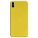 Силиконовый чехол Candy для Apple iPhone XS Max (6.5") Желтый