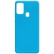 Силіконовий чохол Candy для Samsung Galaxy A21s, Блакитний