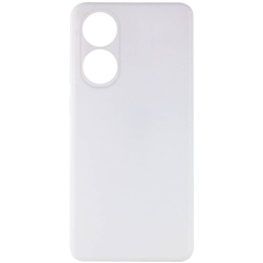 Силіконовий чохол Candy Full Camera для Oppo A78 4G, Білий / White
