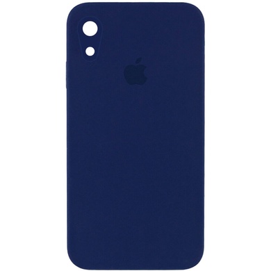 Чехол Silicone Case Square Full Camera Protective (AA) для Apple iPhone XR (6.1")