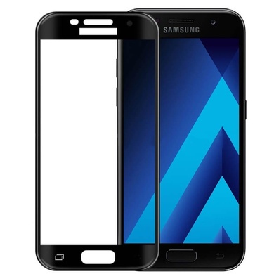 Защитное стекло 2.5D CP+ (full glue) для Samsung A520 Galaxy A5 (2017)