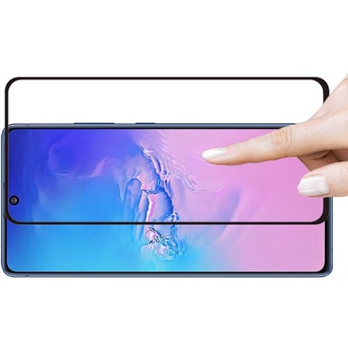 Захисне кольорове скло Mocoson 5D (full glue) для Samsung Galaxy S10 Lite