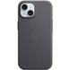 Чехол FineWoven (AAA) with MagSafe для Apple iPhone 15 Plus (6.7") Black