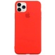 Чехол Silicone Case Full Protective (AA) для Apple iPhone 11 Pro Max (6.5") Красный / Red