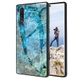 TPU+Glass чехол Luxury Marble для Samsung Galaxy Note 10