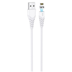Дата кабель Hoco X63 "Racer" USB to Lightning (1m), Білий