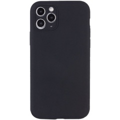 Чехол Silicone Case Full Camera Protective (AA) NO LOGO для Apple iPhone 12 Pro (6.1") Черный / Black