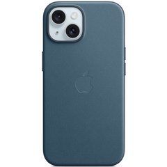 Чохол FineWoven (AAA) with MagSafe для Apple iPhone 15 Plus (6.7"), Pacific Blue