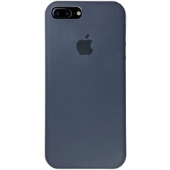 Чохол Silicone Case Full Protective (AA) для Apple iPhone 7 plus / 8 plus (5.5 "), Серый / Dark Grey
