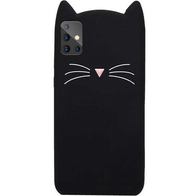 Силиконовая накладка 3D Cat для Samsung Galaxy A71