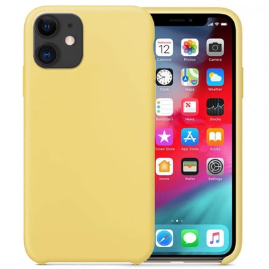 Чехол Silicone Case without Logo (AA) для Apple iPhone 11 (6.1")