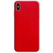 Силиконовый чехол Candy для Apple iPhone XS Max (6.5") Красный