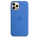 Чохол Silicone Case Full Protective (AA) для Apple iPhone 12 Pro Max (6.7 "), Синій / Capri Blue