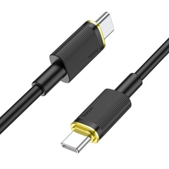 Дата кабель Hoco U109 Type-C to Type-C 100W (1.2m), Black