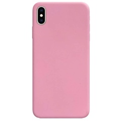 Силіконовий чохол Candy для Apple iPhone XS Max (6.5"), Рожевий