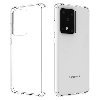 TPU чохол GETMAN Transparent 1,0 mm для Samsung Galaxy S20 Ultra