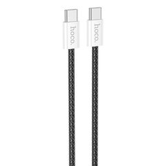 Дата кабель Hoco X104 Source 60W Type-C to Type-C (1m) Black