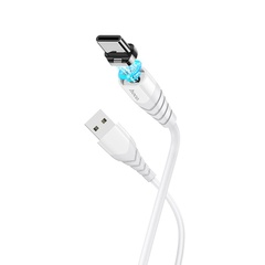 Дата кабель Hoco X63 "Racer" USB to Type-C (1m) Белый