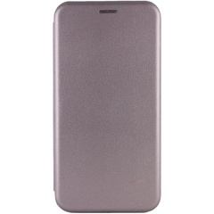 Кожаный чехол (книжка) Classy для Samsung Galaxy A05 Серый