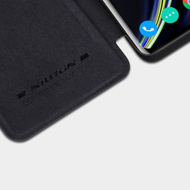 Кожаный чехол (книжка) Nillkin Qin Series для OnePlus 8 Pro