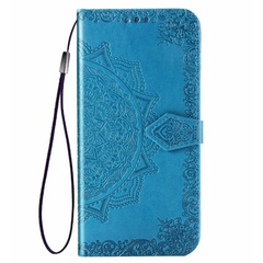 Шкіряний чохол (книжка) Art Case с візитницею для Xiaomi Redmi Note 6 Pro, Синій