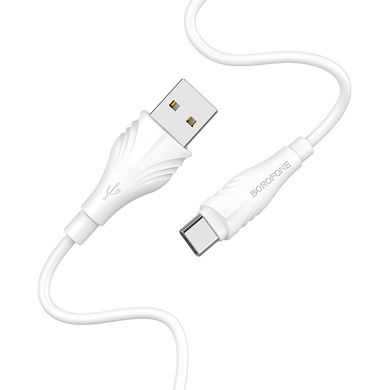 Дата кабель Borofone BX18 Optimal USB to Type-C (1m) Белый