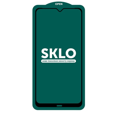Защитное стекло SKLO 5D (full glue) для Xiaomi Redmi Note 8 / Note 8 2021
