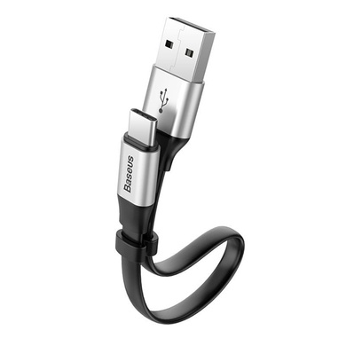 Дата кабель Baseus Nimble Portable USB to Type-C 3A (23см) (CATMBJ)
