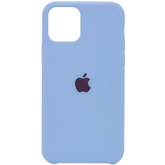 Чехол Silicone Case (AA) для Apple iPhone 12 Pro Max (6.7") Голубой / Lilac Blue