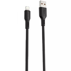 Дата кабель Proove Rebirth USB to Lightning 2.4A (1m) Black