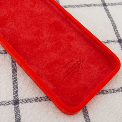 Чехол Silicone Case Square Full Camera Protective (AA) для Apple iPhone XR (6.1") Красный / Red