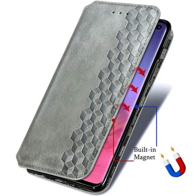 Кожаный чехол книжка GETMAN Cubic (PU) для Samsung Galaxy M31s
