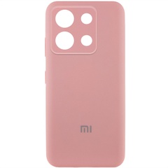 Чохол Silicone Cover Full Camera (AA) для Xiaomi Redmi Note 13 Pro 4G, Рожевий / Pink