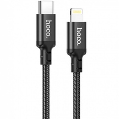 Дата кабель Hoco X14 Double Speed Type-C to Lightning Cable (3m), Black